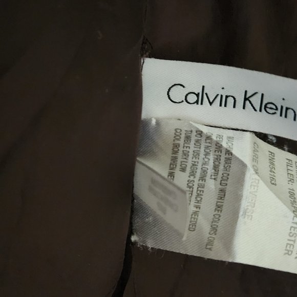 Calvin Klein quilted jacket with hood XL - Picture 4 of 6
